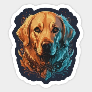 National Golden Retriever Day – February Sticker